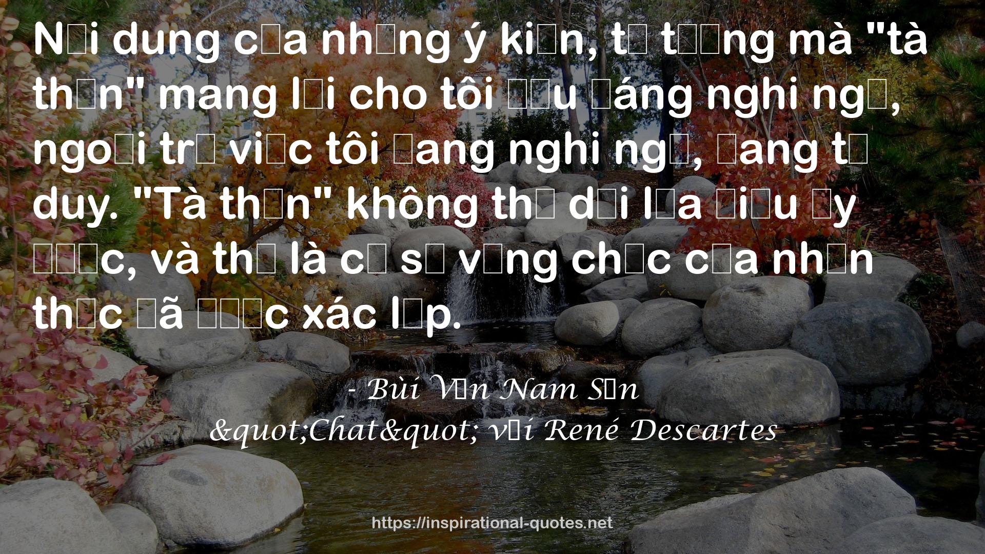 Bùi Văn Nam Sơn QUOTES