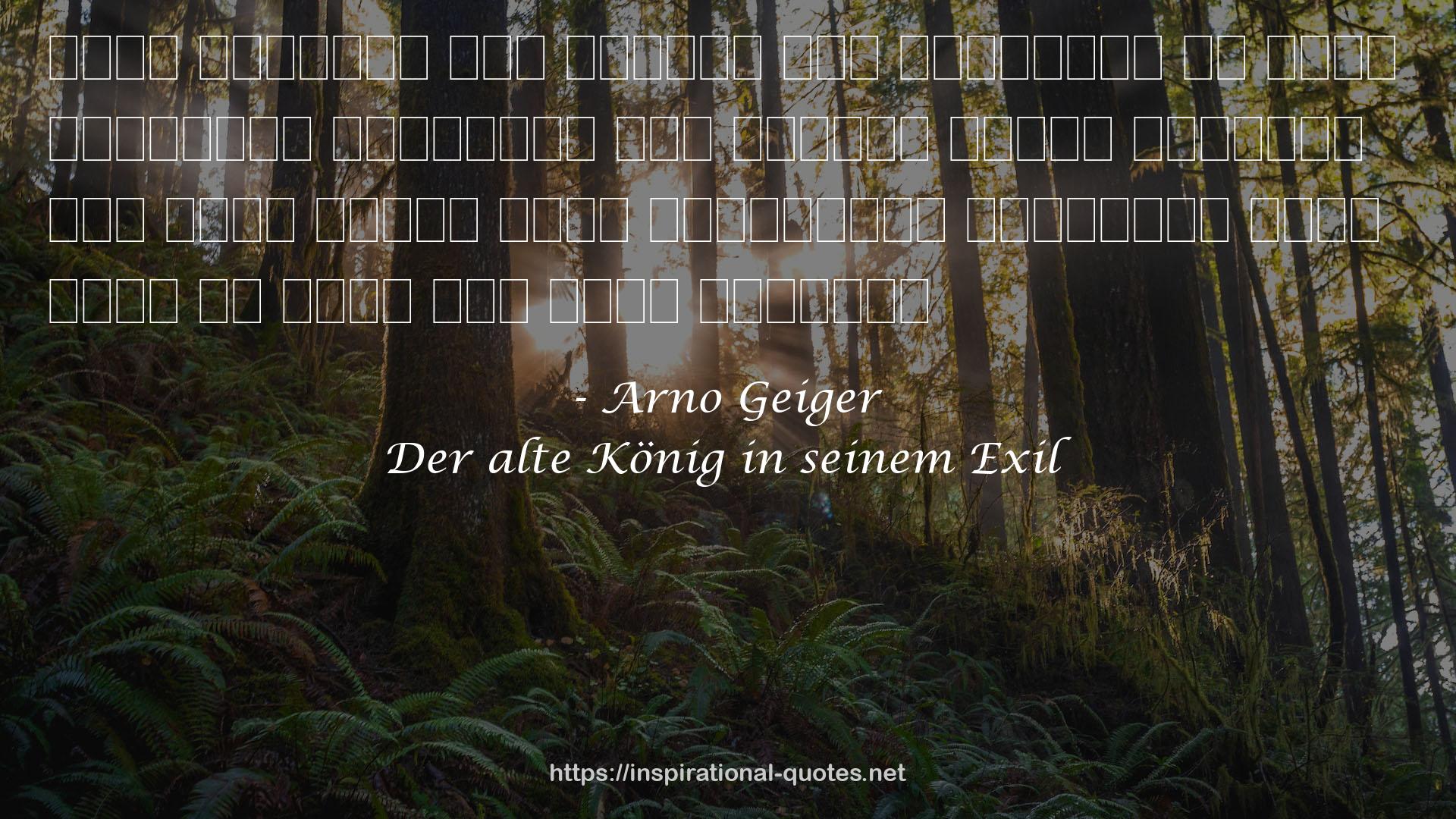 Arno Geiger QUOTES