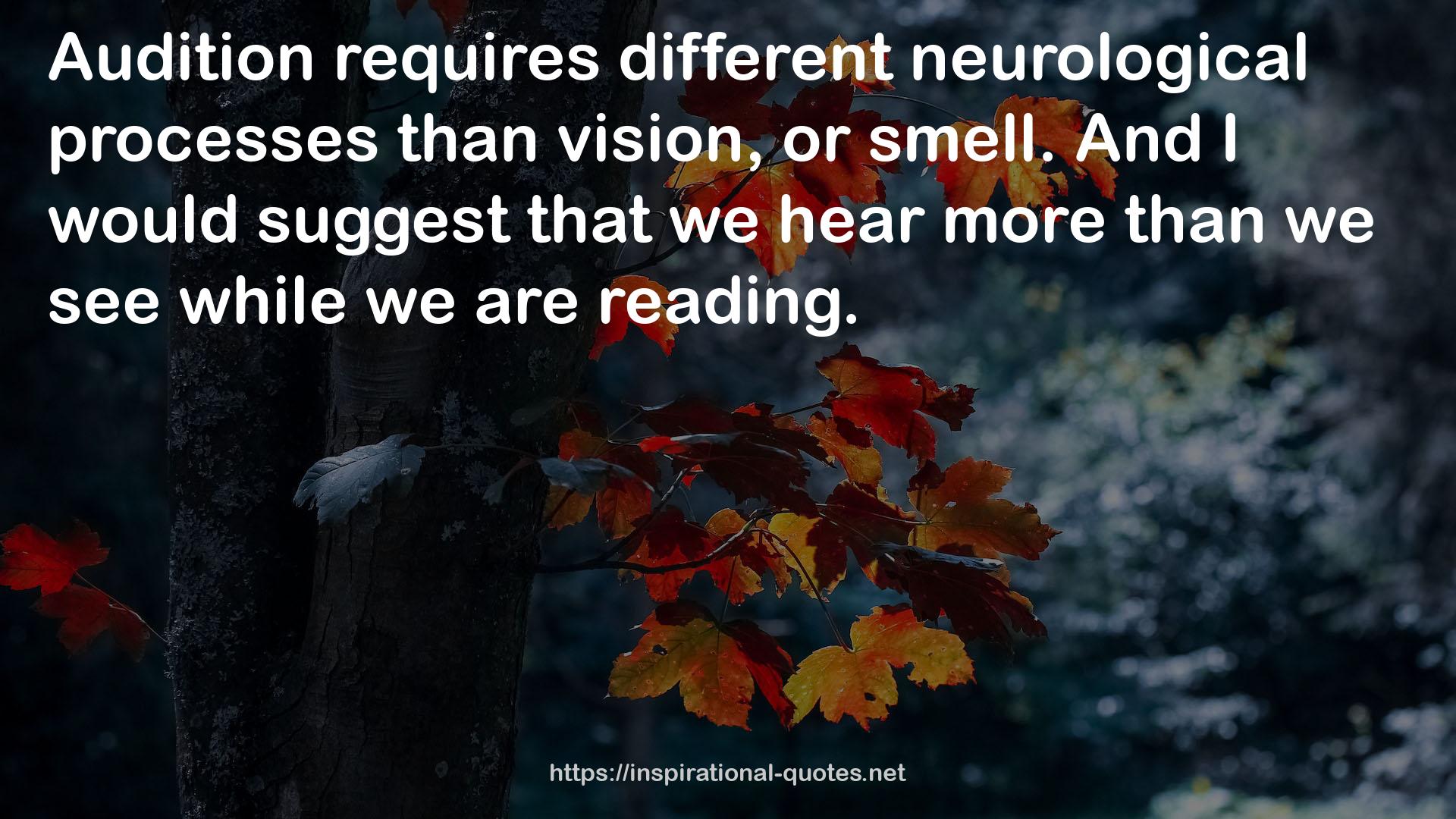 different neurological processes  QUOTES