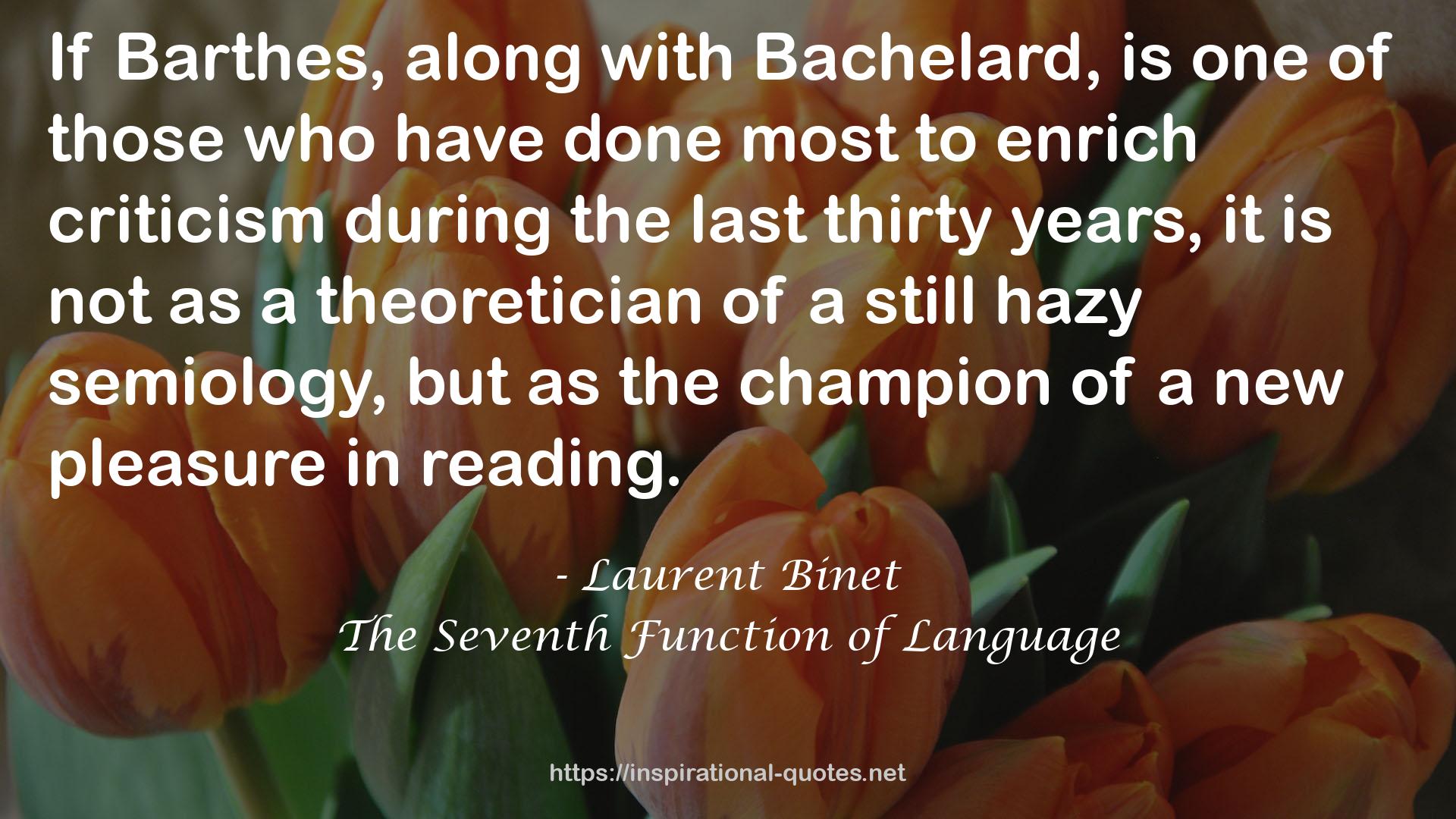 The Seventh Function of Language QUOTES