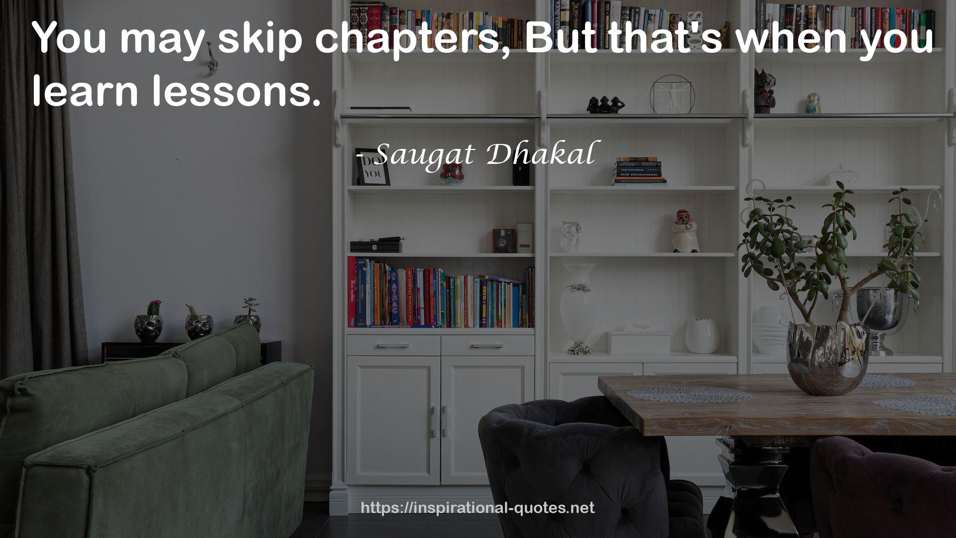 Saugat Dhakal QUOTES