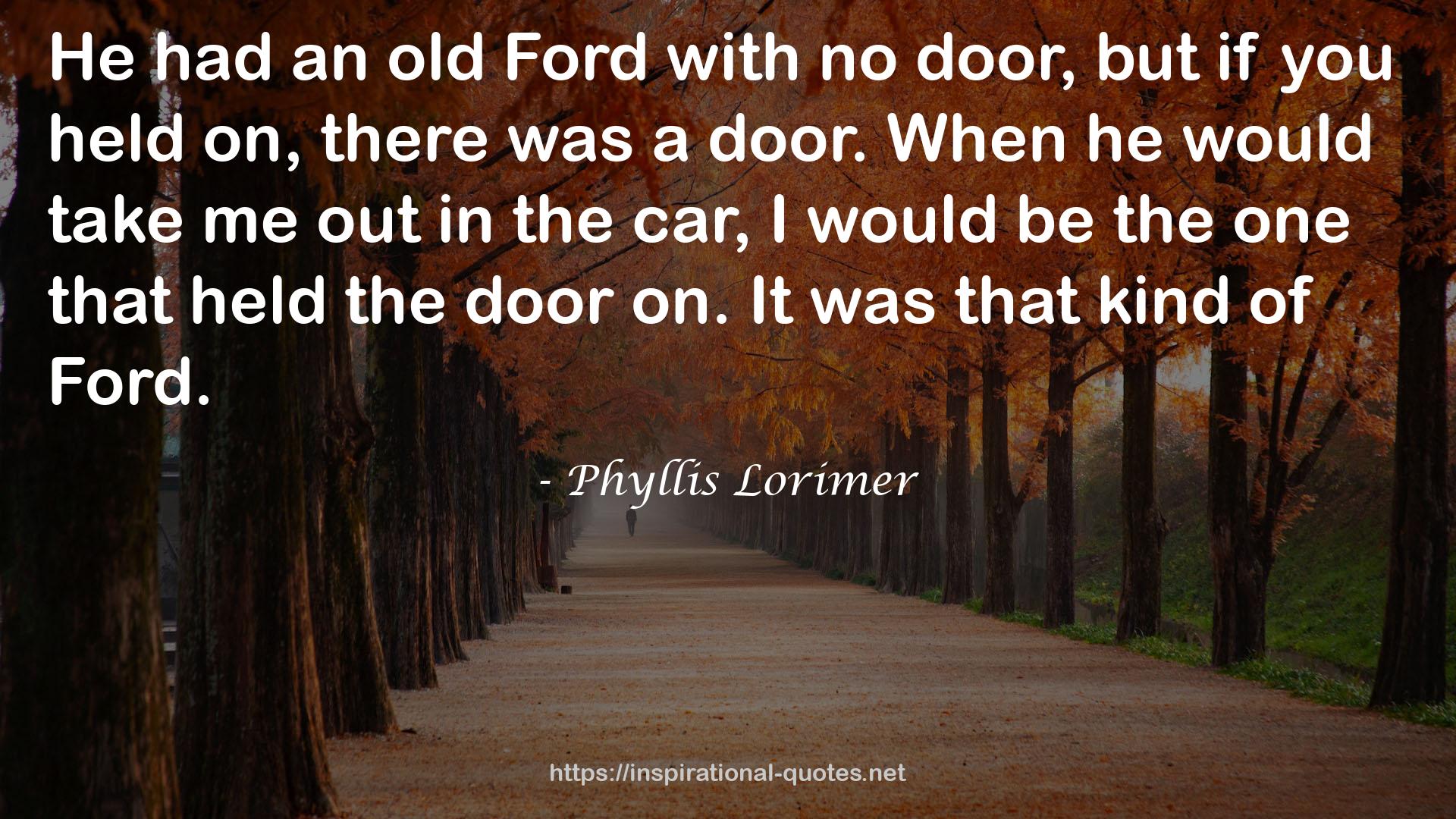 Phyllis Lorimer QUOTES