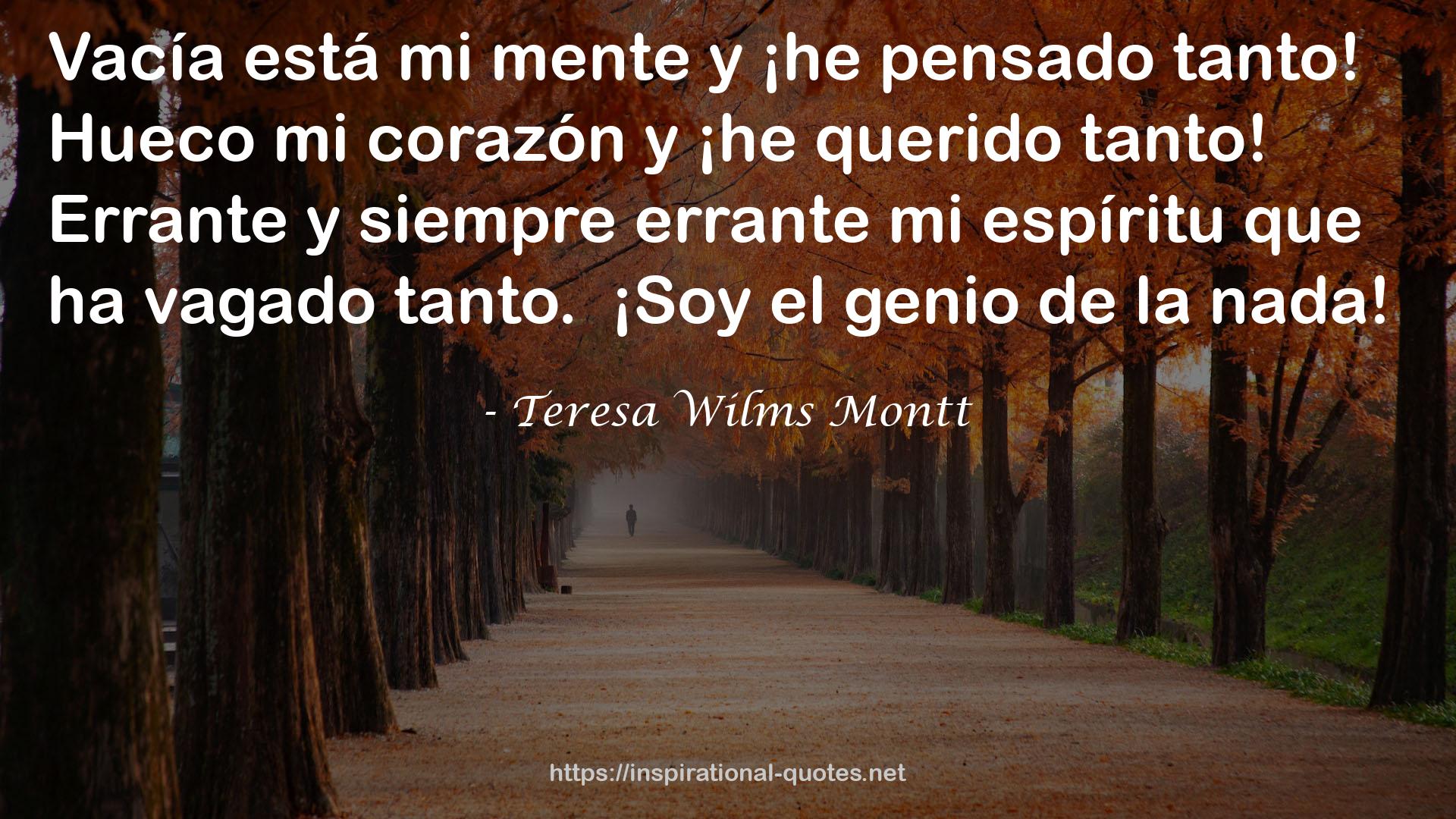 Teresa Wilms Montt QUOTES