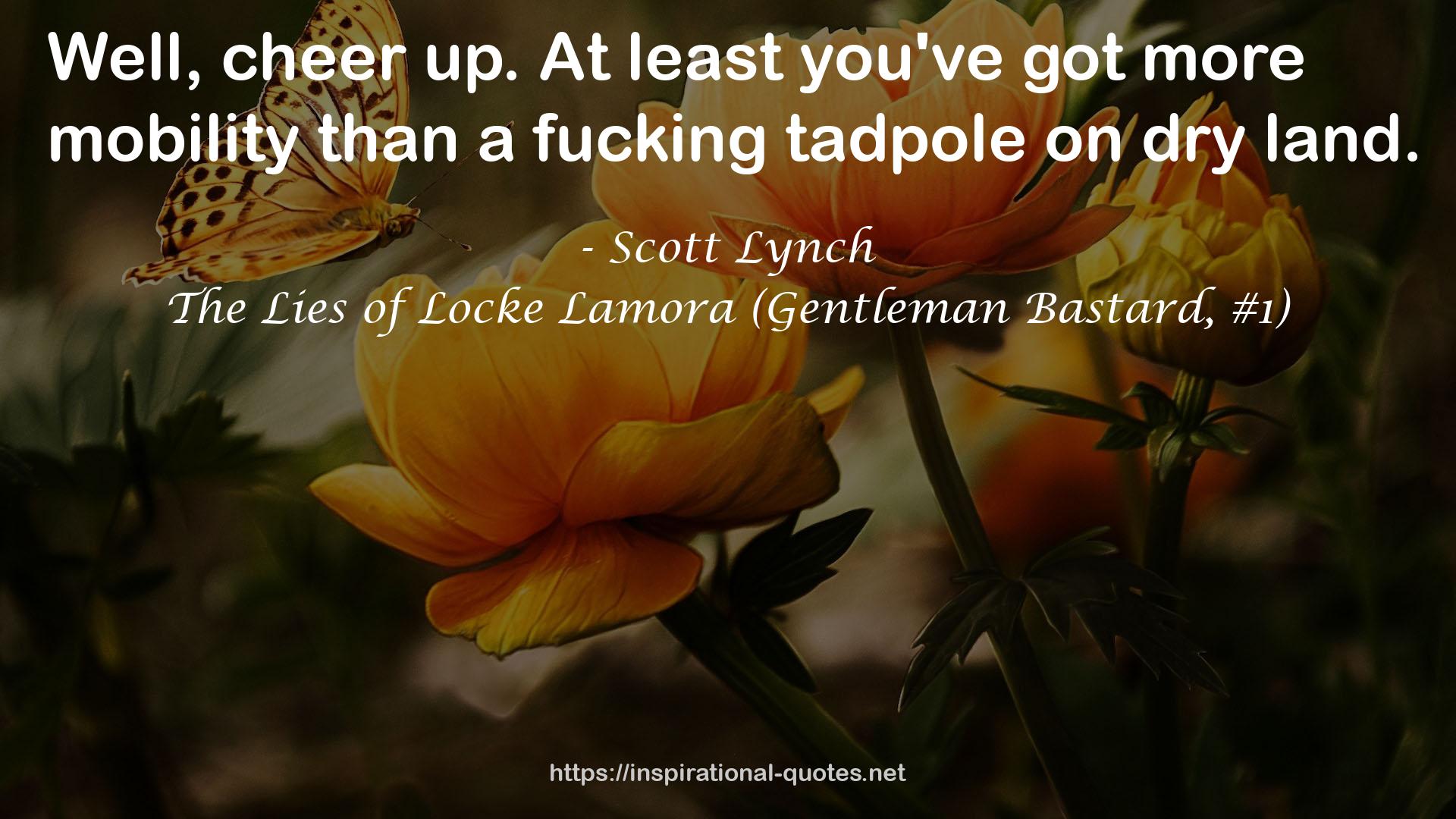 The Lies of Locke Lamora (Gentleman Bastard, #1) QUOTES
