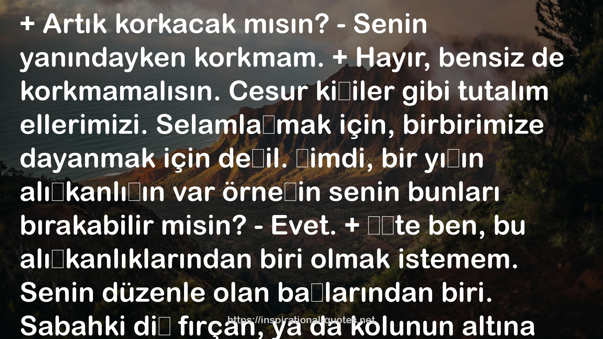 Sevgi Soysal QUOTES