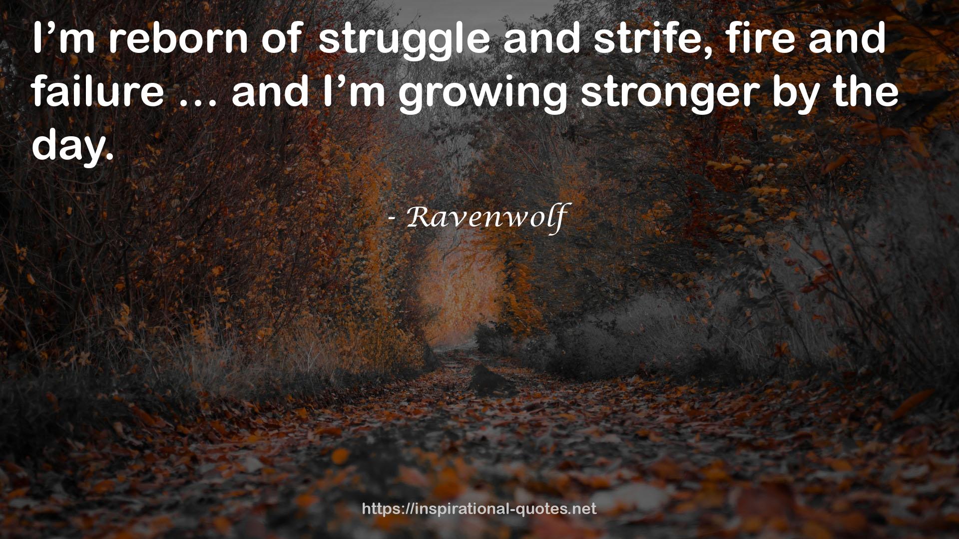 Ravenwolf QUOTES