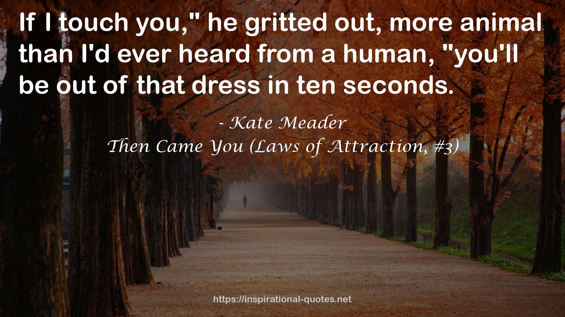 Then Came You (Laws of Attraction, #3) QUOTES