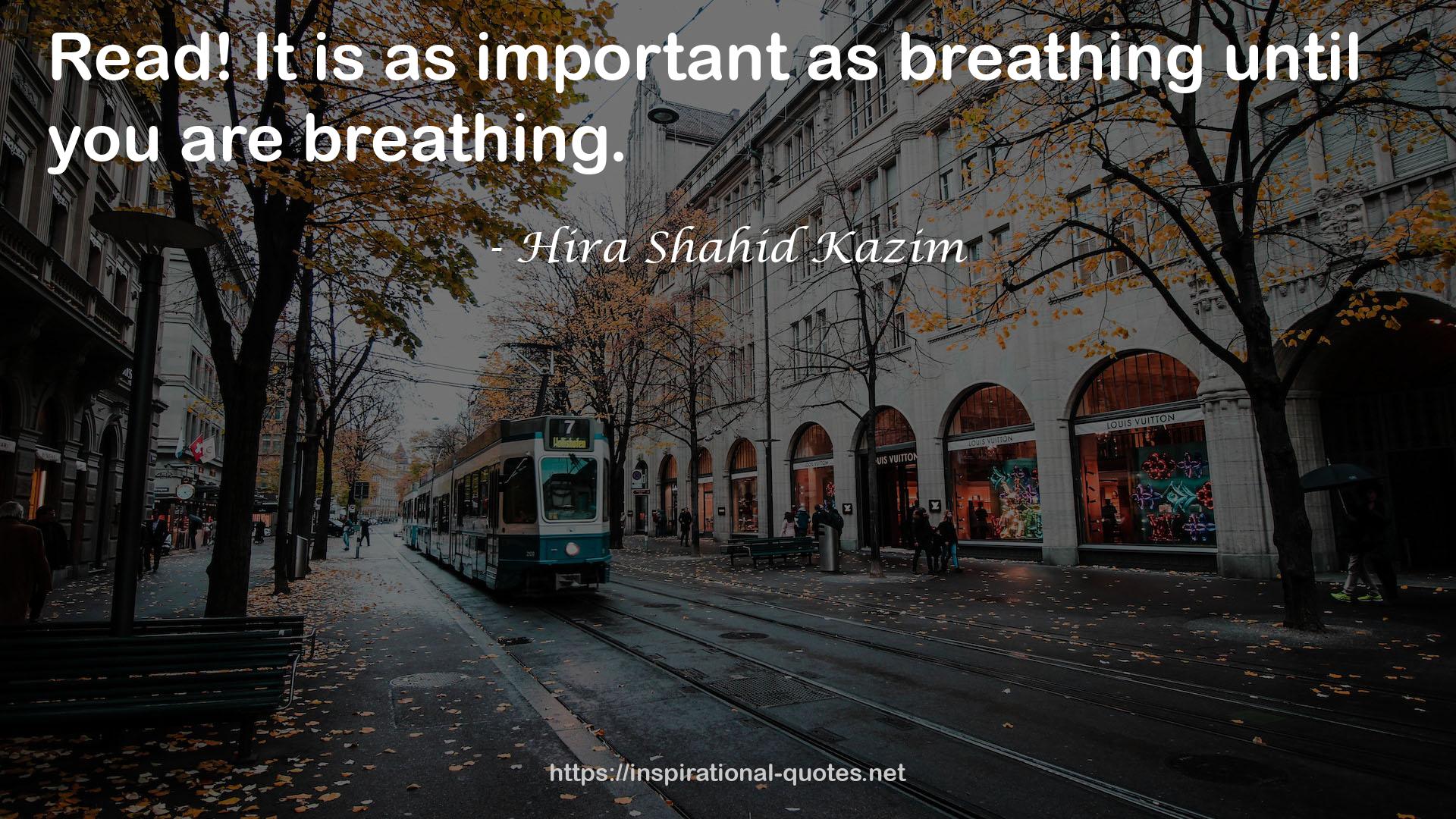 Hira Shahid Kazim QUOTES