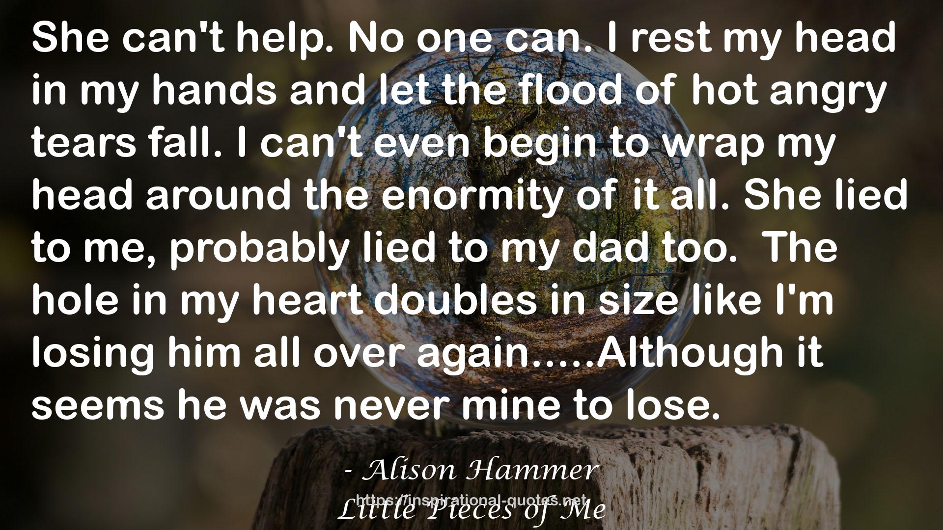 Alison Hammer QUOTES