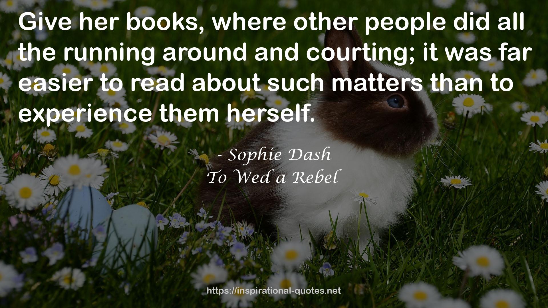 Sophie Dash QUOTES