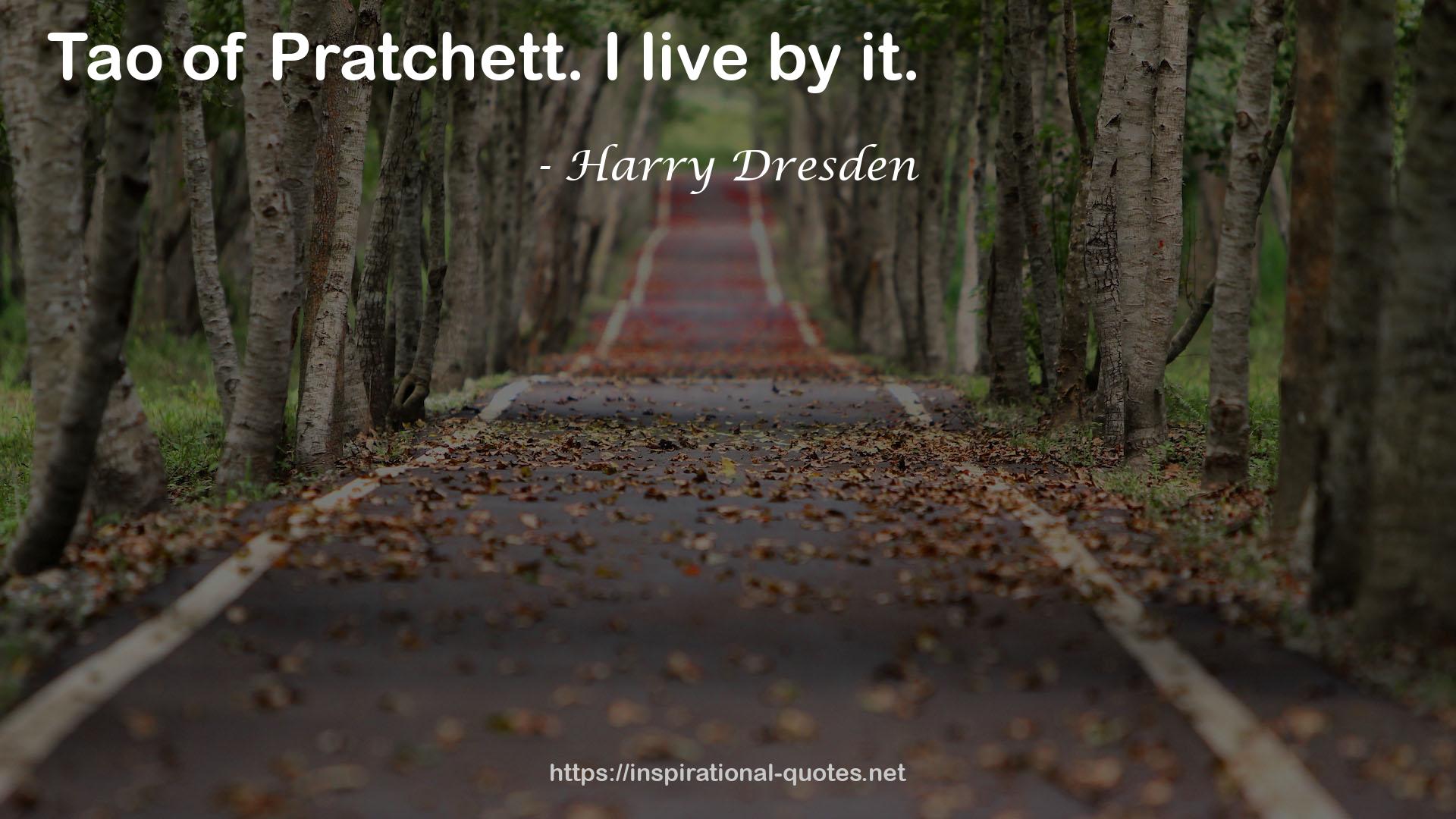 Harry Dresden QUOTES